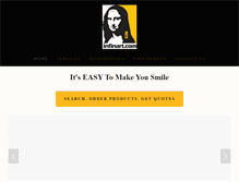 Tablet Screenshot of infinart.com